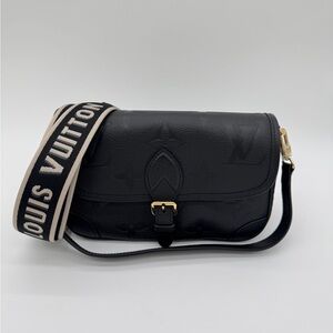 Louis Vuitton Diane Black Monogram Empreinte